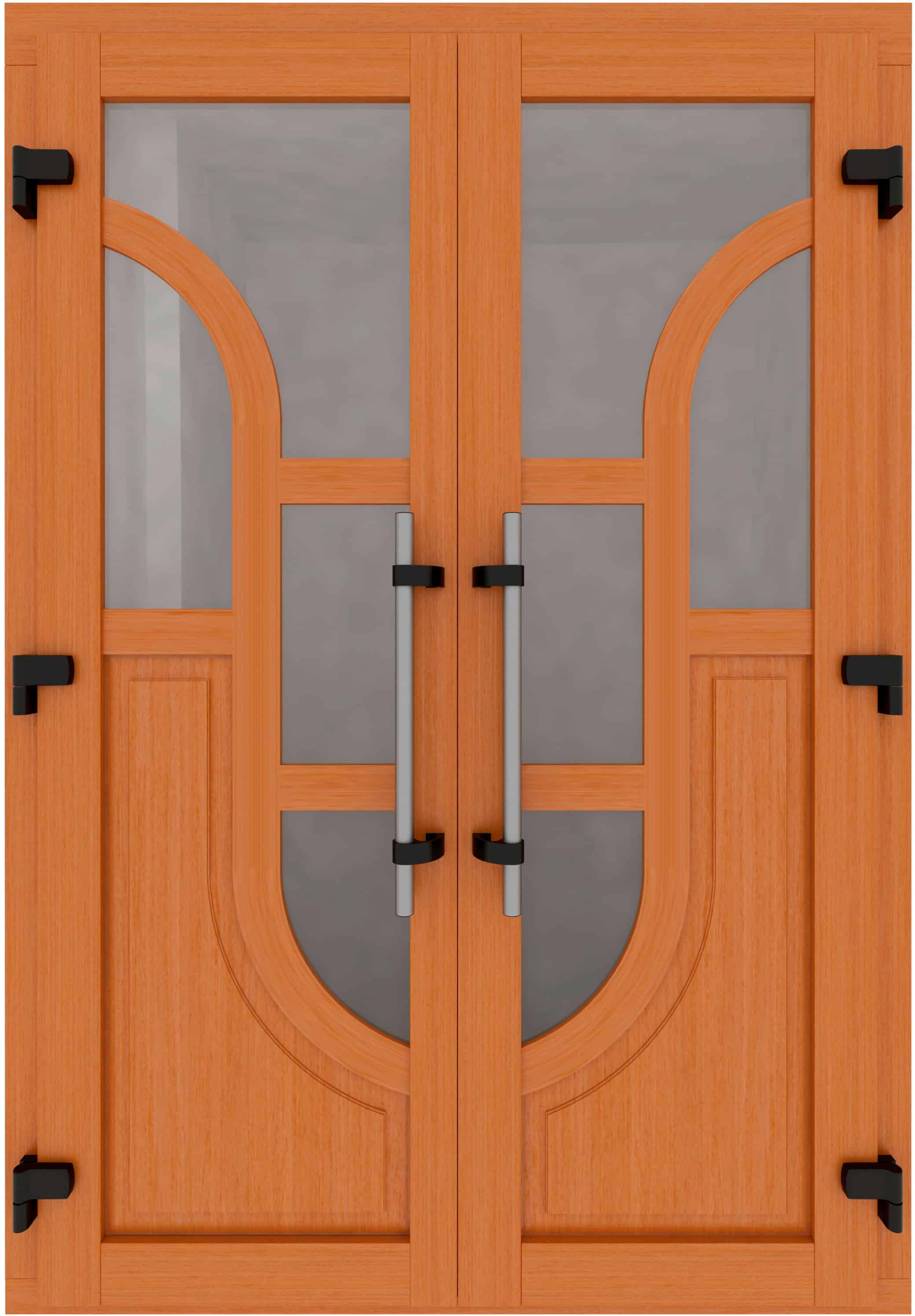 деревяні вхідні двері